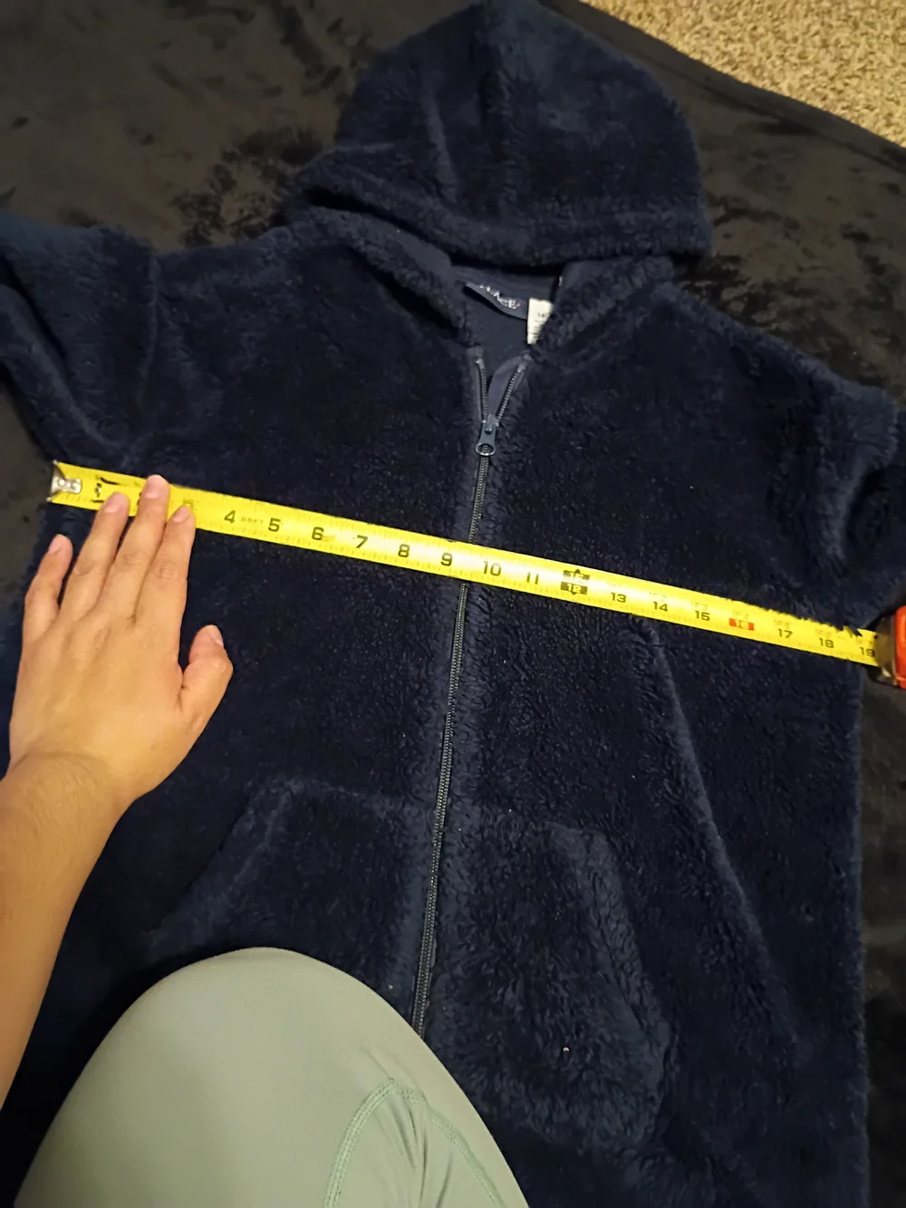 The Children's Place Black Fleece Jacket